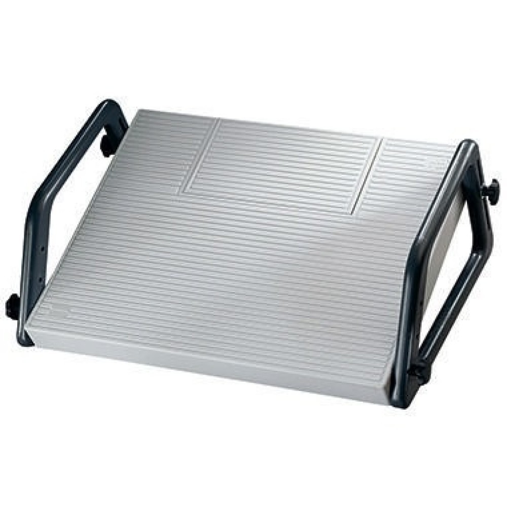 Produktabbildung: Soennecken Fußstütze Relax 2266 45x35cm Polystyrol lichtgrau