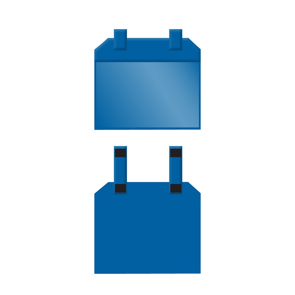 Productafbeelding nr. 1: Gaascontainerhoesjes met magneetsluiting, A6 liggend