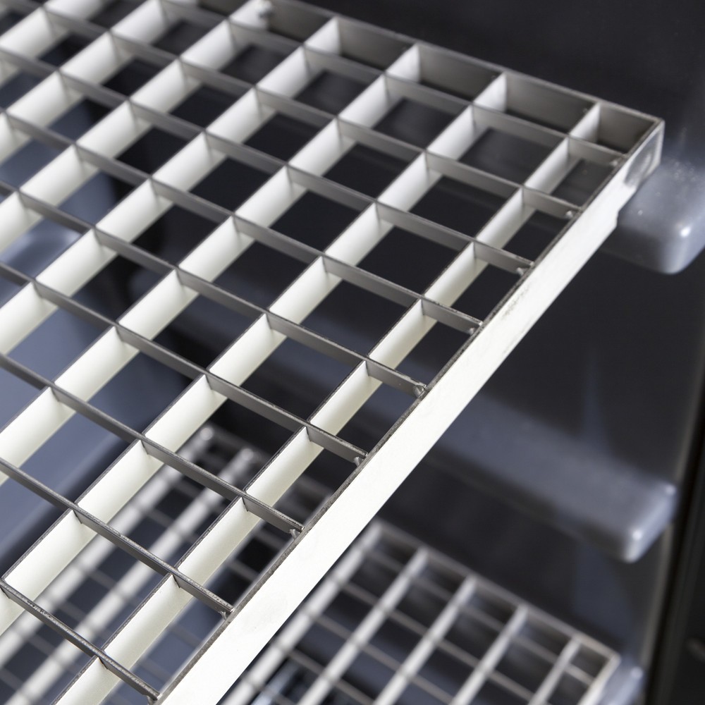 Número de imagen del producto 3: Denios armario para productos químicos de PE, Al x An x F 1.990 x 1.225 x 640 mm, 4 rejillas de acero inoxidable