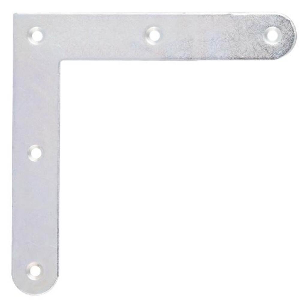 Produktabbildung: GAH Eckwinkel Länge 120 x 120 mm, Breite 20 mm Stärke 2 mm, Stahl galv. verz. dickschichtpassiviert