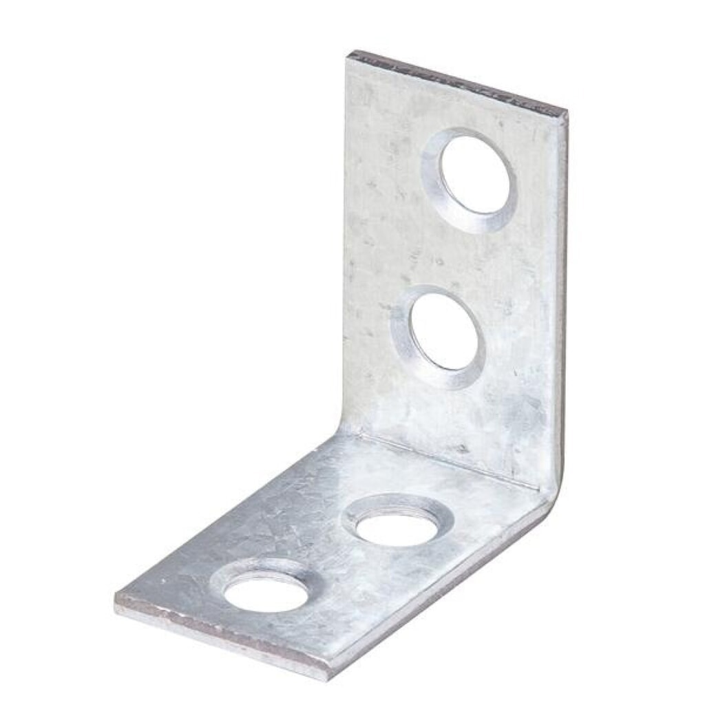 GAH Stuhlwinkel Länge 25 x 25 mm, Breite 14 mm Stärke 1,75 mm, Stahl sendzimirverzinkt Produktabbildung Nr. 1: GAH Stuhlwinkel Länge 25 x 25 mm, Breite 14 mm Stärke 1,75 mm, Stahl sendzimirverzinkt