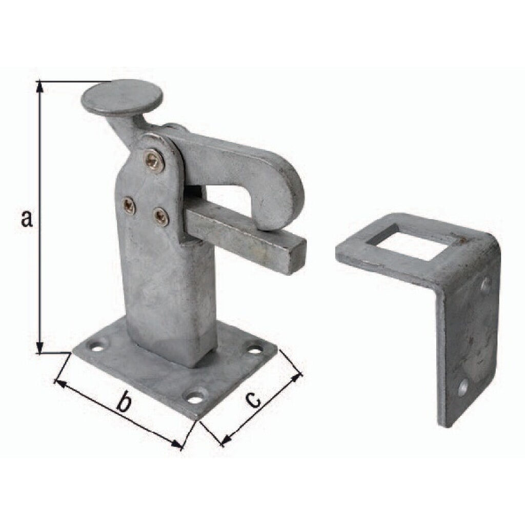 GAH Torfeststeller, 6 / 5,5 mm, Stahl verzinkt Produktabbildung: GAH Torfeststeller, 6 / 5,5 mm, Stahl verzinkt