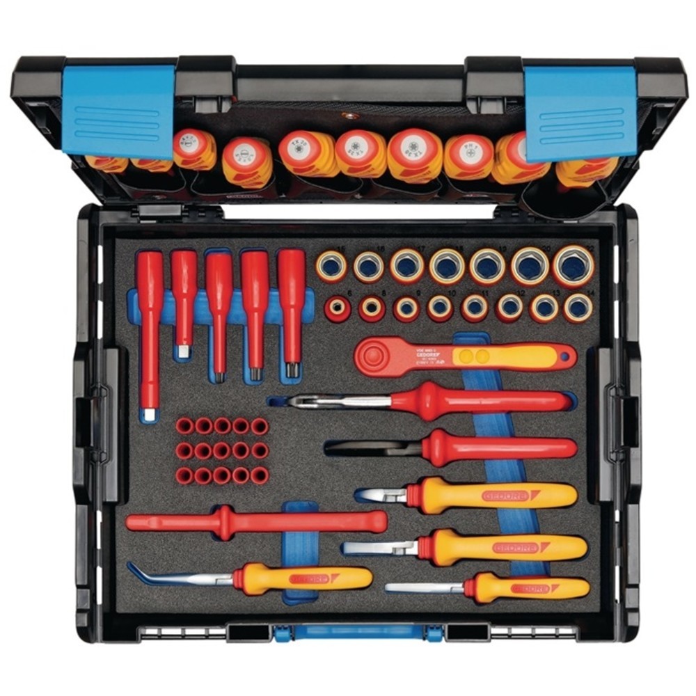 N° de l'image du produit 5 : Assortiment d'outils 53 pièces dans L-BOXX® pour électricien GEDORE
