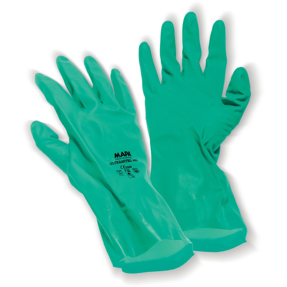 Illustration du produit: Gants de protection contre les produits chimiques MAPA® Ultranitril 492, taille 10