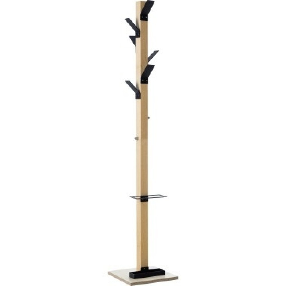 Produktabbildung: easybox Garderobenständer easyCloth PECPP.01 mit Schirmhalter sw