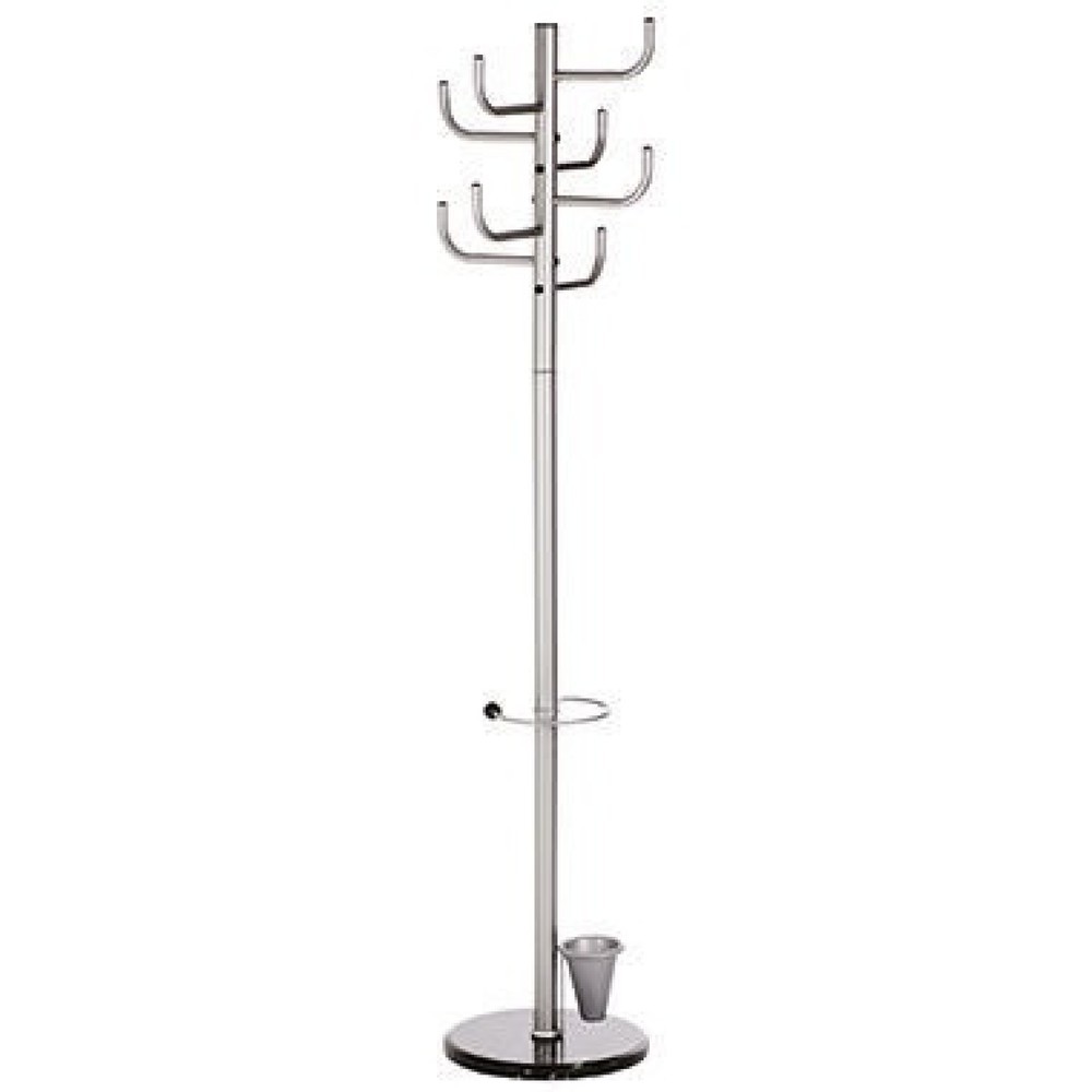 Produktabbildung: ALCO Garderobenständer 2802 40x172cm silber