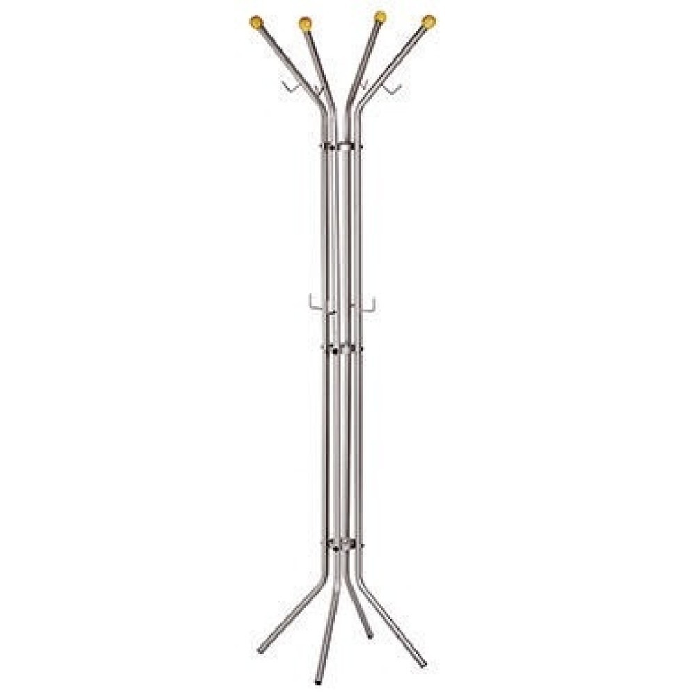 Produktabbildung: ALCO Garderobenständer 2800 52x180x52cm silber