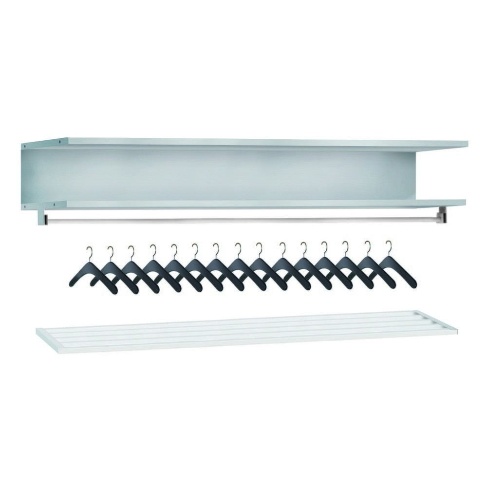 Product afbeelding: Garderobeset voor PAVOY lockerkast, 15 opbergplaatsen, breedte 1.350 mm