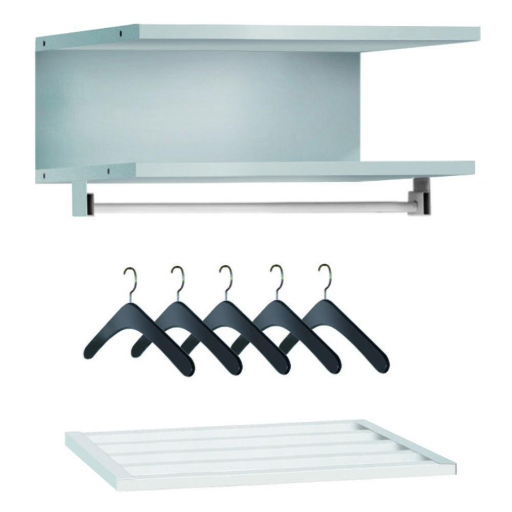 Product afbeelding: Garderobeset voor PAVOY lockerkast, 5 opbergplaatsen, breedte 450 mm