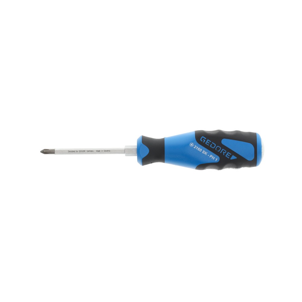 Produktabbildung Nr. 5: GEDORE 3K-Schraubendreher mit Schlagkappe Kreuzschl. PH 1 2160SK PH 1