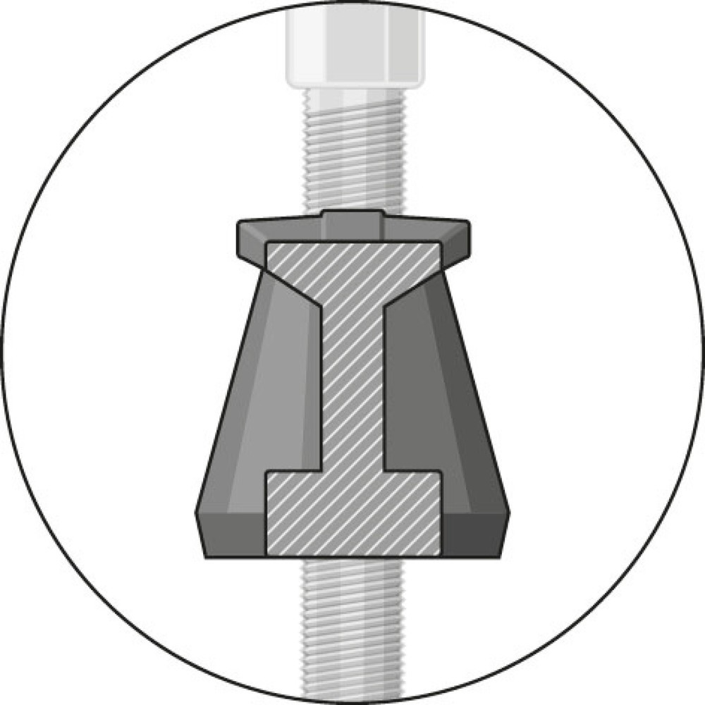 Produktabbildung Nr. 2: GEDORE Universal-Abzieher 2-armig 130x100 mm HIGH POWER 1.04/HP1A