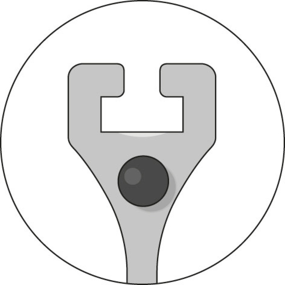 Produktabbildung Nr. 6: GEDORE Abzieher 2-armig 130 x 100 mm mit Hakenbremse 1.04/1A-B