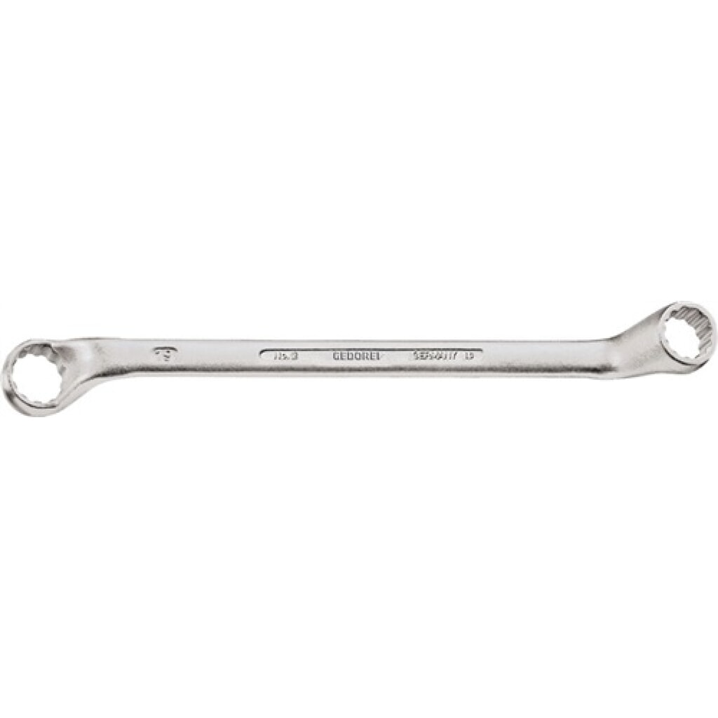 Produktabbildung: Doppelringschlüssel 2 6x7mm 170mm tief gekr.GEDORE