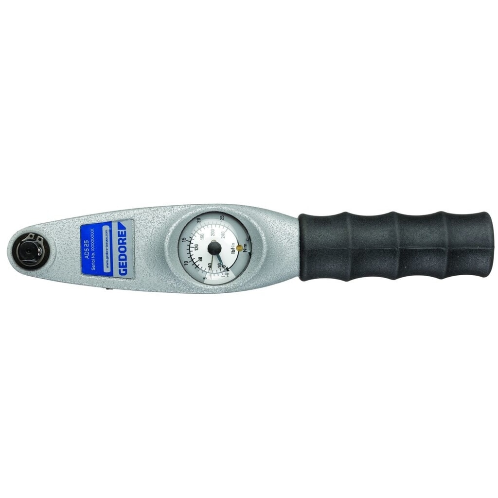 GEDORE Drehmomentschlüssel 1/4" 2,4-12 Nm 010140 ADS 12 D Produktabbildung: GEDORE Drehmomentschlüssel 1/4" 2,4-12 Nm 010140 ADS 12 D