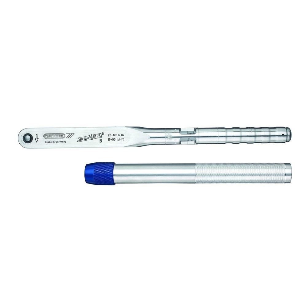 GEDORE DREMOMETER BR 1/2" 25-120 Nm mit Alu-Verl.Rohr 8561-001 Produktabbildung: GEDORE DREMOMETER BR 1/2" 25-120 Nm mit Alu-Verl.Rohr 8561-001