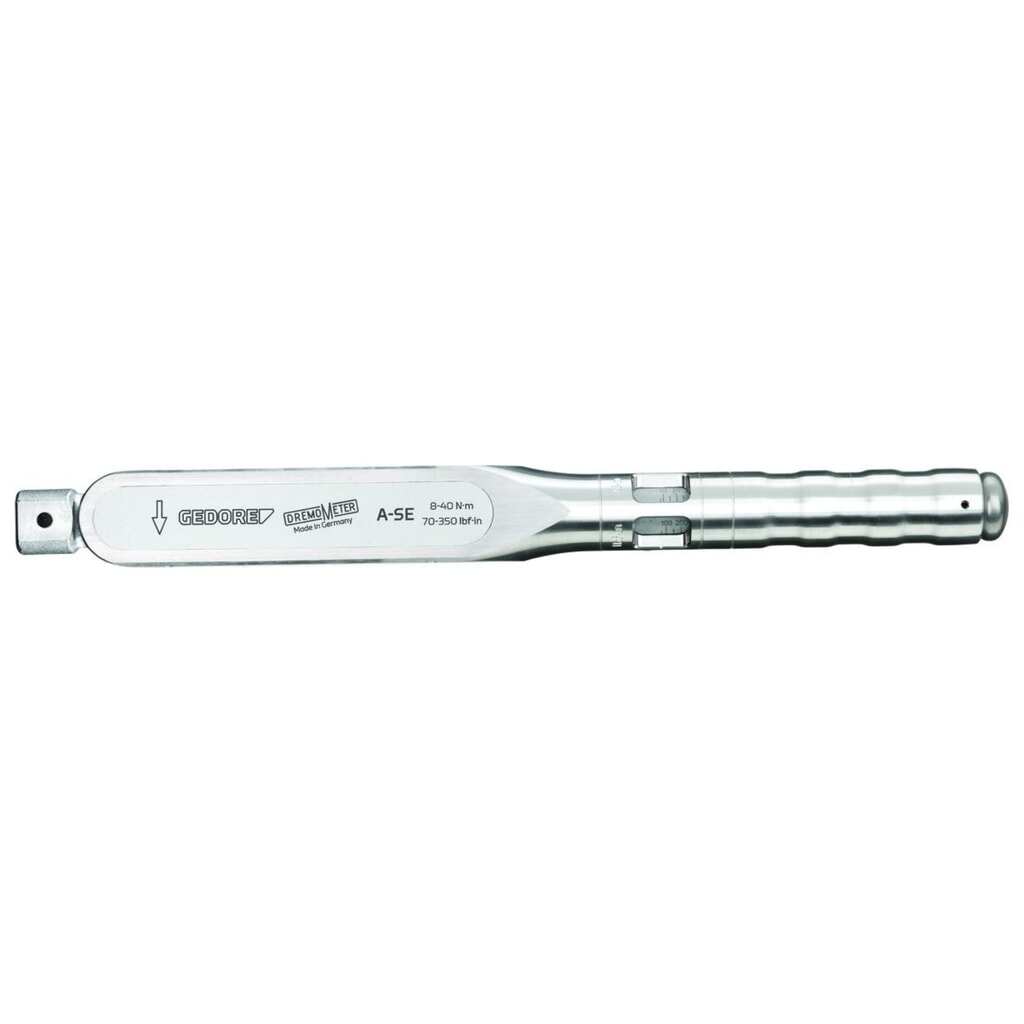 GEDORE Drehmomentschlüssel DREMOMETER A-SE 9x12 8-40Nm 8480-01 Produktabbildung: GEDORE Drehmomentschlüssel DREMOMETER A-SE 9x12 8-40Nm 8480-01