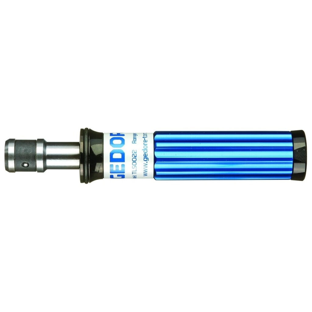 GEDORE Drehmomentschrauber 1/4" 50-406 cNm 015605 blau STANDARD FH B O/W CW Produktabbildung Nr. 2: GEDORE Drehmomentschrauber 1/4" 50-406 cNm 015605 blau STANDARD FH B O/W CW