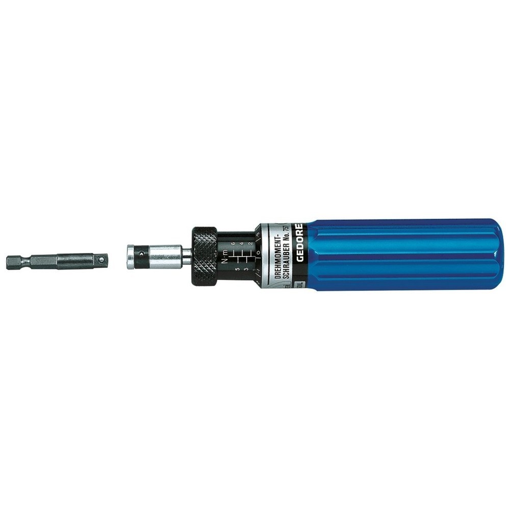 Produktabbildung: GEDORE Drehmomentschrauber S 1/4" 4-9 Nm 016700 QS 9 FH BLUE