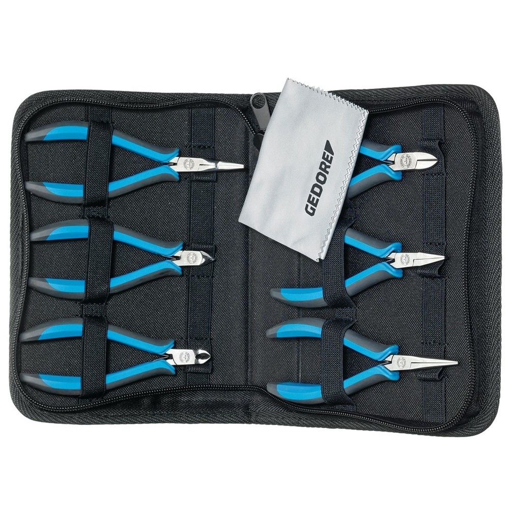 Produktabbildung Nr. 1: GEDORE Elektronikzangen-Set, 6tlg. S 8305 ESD