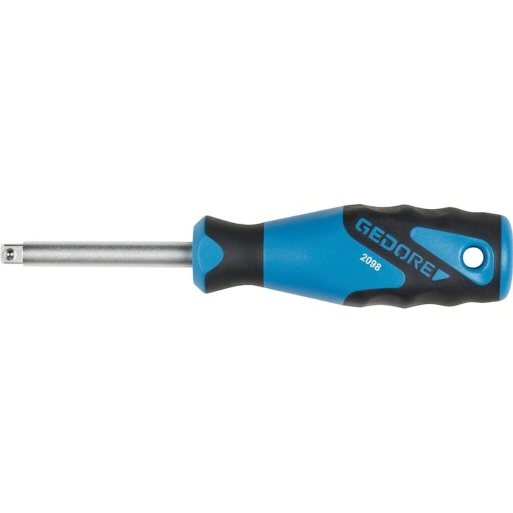 Produktabbildung: GEDORE Handgriff mit Vierkant 2098, 1 K-Griff, 1/4 ″, Länge 140 mm
