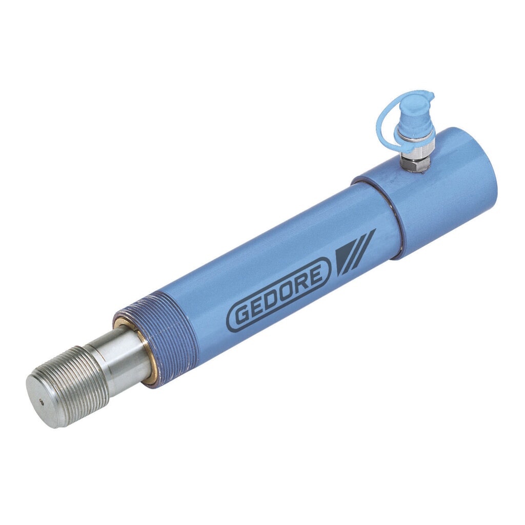 GEDORE Hydraulik-Zylinder 10t 230mm 1.51/11 Produktabbildung: GEDORE Hydraulik-Zylinder 10t 230mm 1.51/11