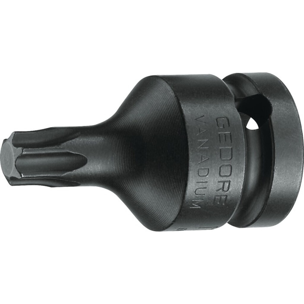 GEDORE Kraftschraubersteckschlüsseleinsatz ITX K 19, Schlüsselweite 5,52 mm T 30 Länge 47 mm, 1/2 ″ Produktabbildung: GEDORE Kraftschraubersteckschlüsseleinsatz ITX K 19, Schlüsselweite 5,52 mm T 30 Länge 47 mm, 1/2 ″