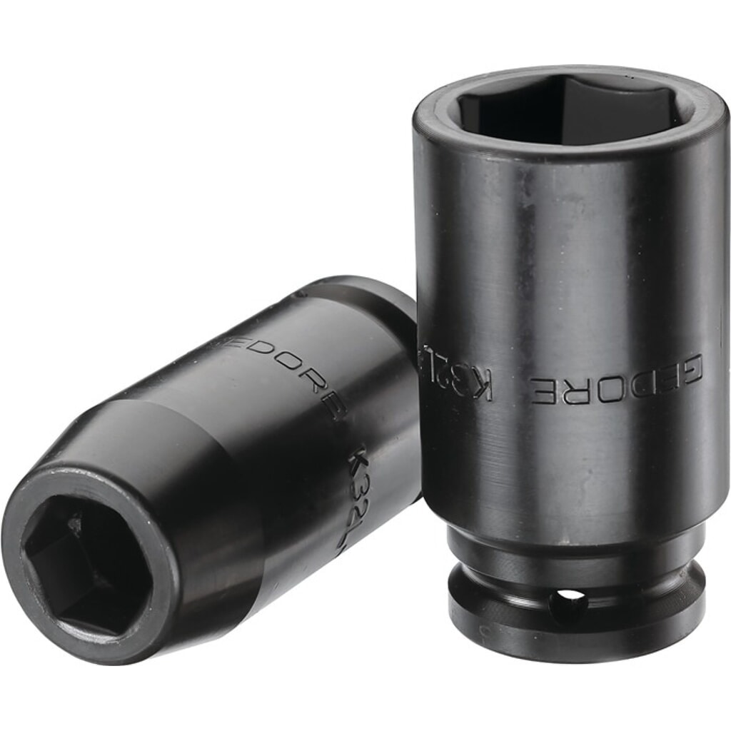 Produktabbildung: GEDORE Kraftschraubersteckschlüsseleinsatz K 32 L, 3/4 ″, Schlüsselweite 17 mm Länge 90 mm
