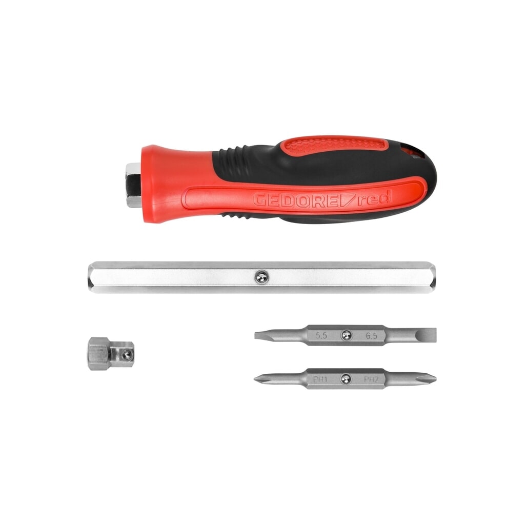 Produktabbildung: GEDORE red 2K-Schaubendreher MAXIMUS Bit 8mm SL+PH R38011005