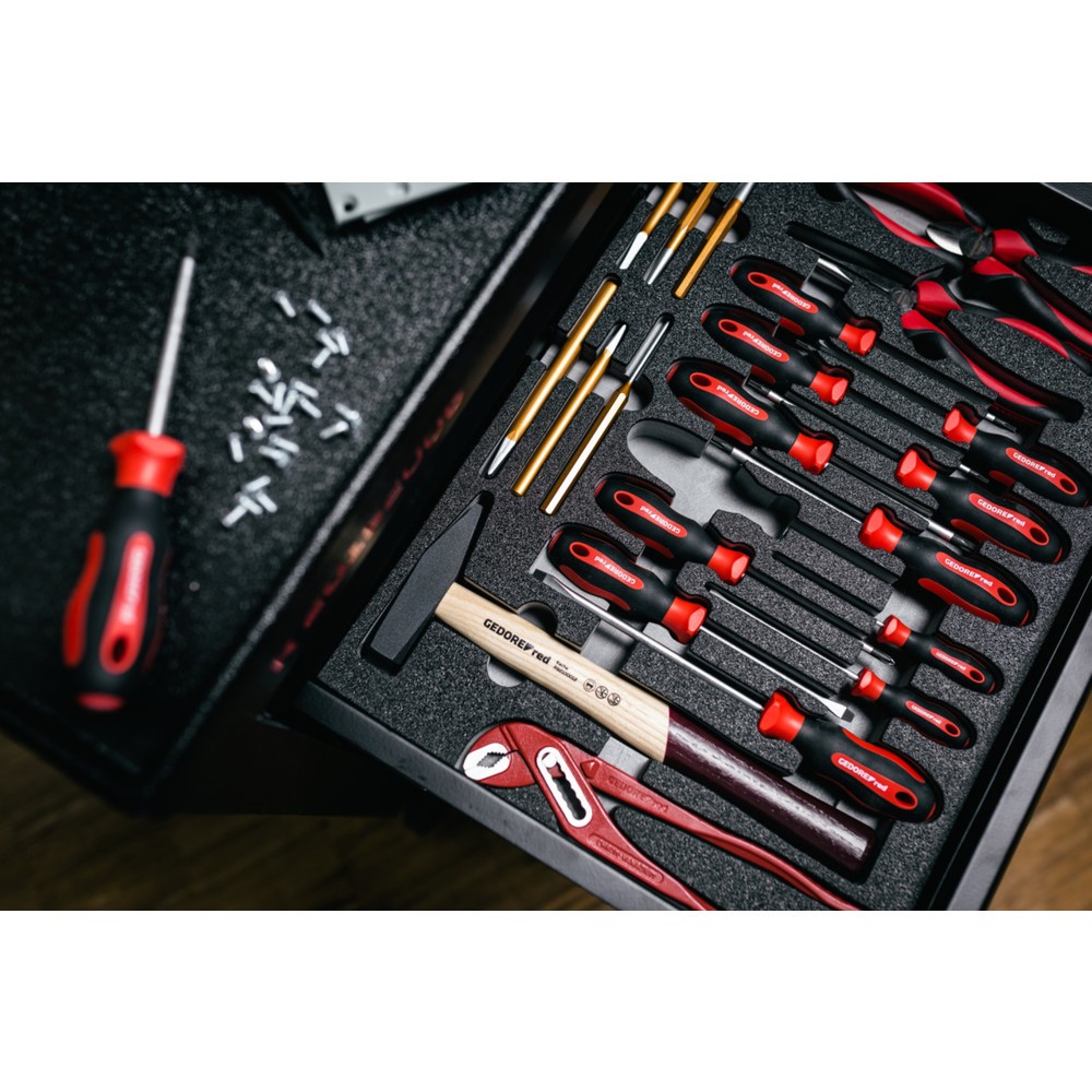 Produktabbildung Nr. 15: GEDORE red Schlosserhammer 400g L.300mm Esche R92100016