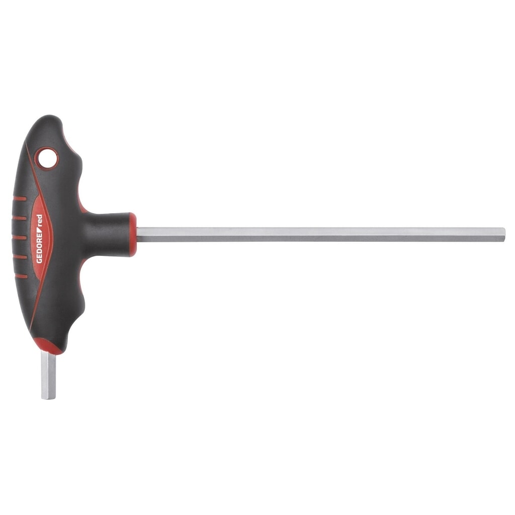 Produktabbildung: GEDORE red 2K-T-Griff-Winkelschraubendreher 6kt 2.5mm R38672509