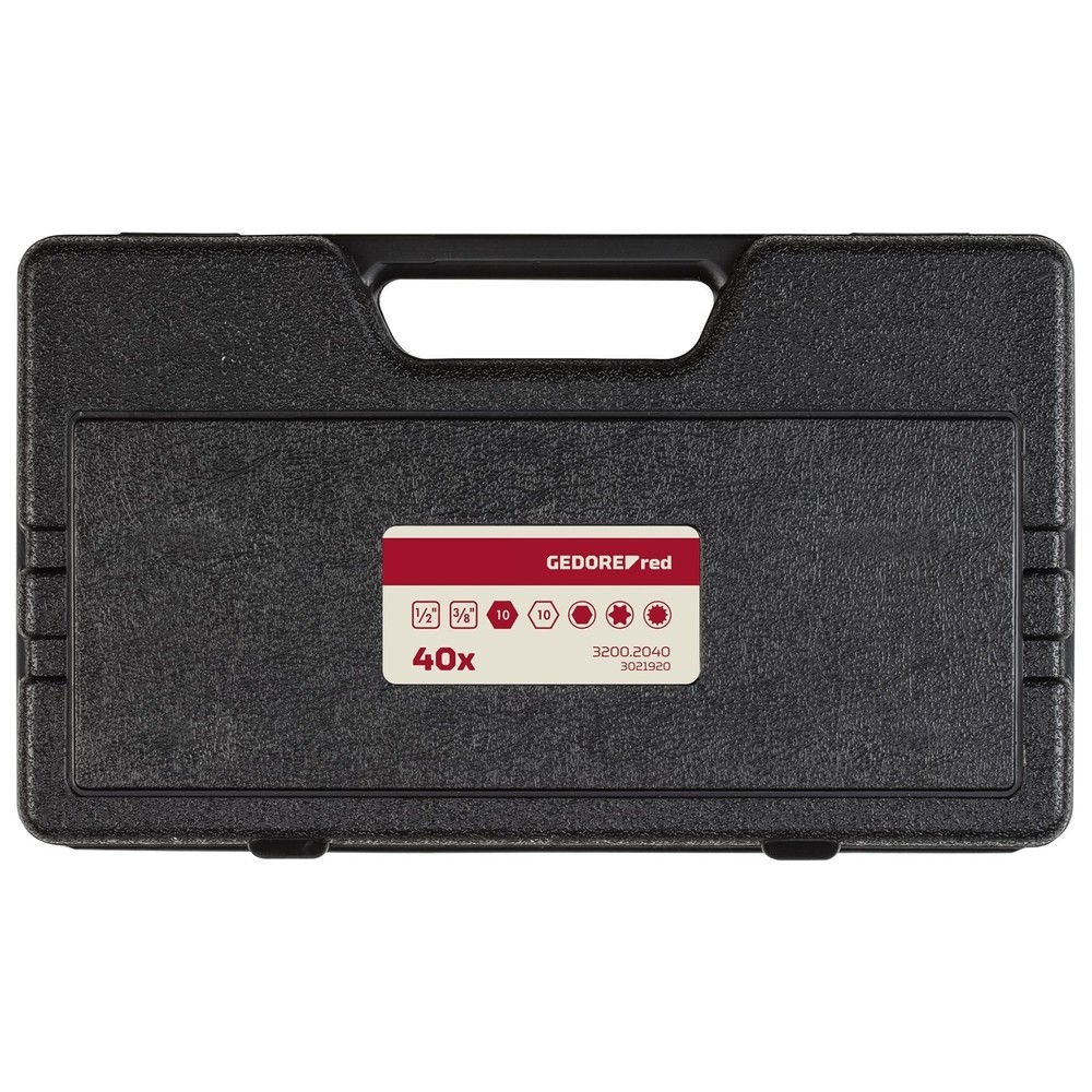 Produktabbildung Nr. 7: GEDORE red Bit-Satz 10mm TX+XZN+6kt 40tlg R35003040