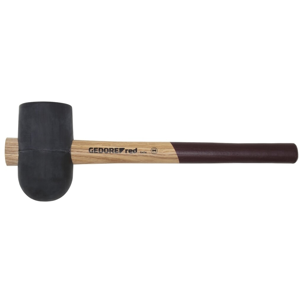 GEDORE red Gummihammer Kopf-D.75mm L.380mm Esche R92500179 Produktabbildung: GEDORE red Gummihammer Kopf-D.75mm L.380mm Esche R92500179
