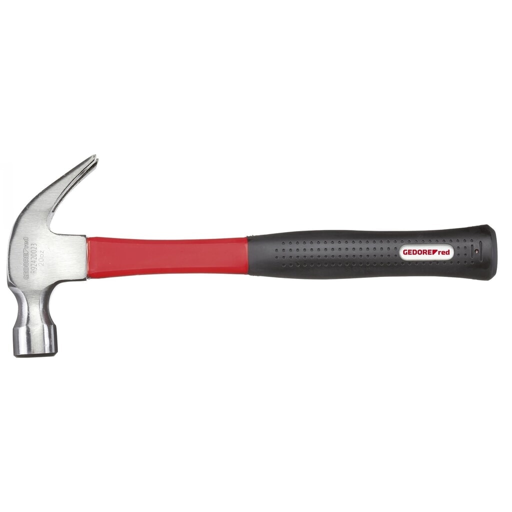 GEDORE red Klauenhammer amerik. 570g Fiberglas R92420023 Produktabbildung: GEDORE red Klauenhammer amerik. 570g Fiberglas R92420023