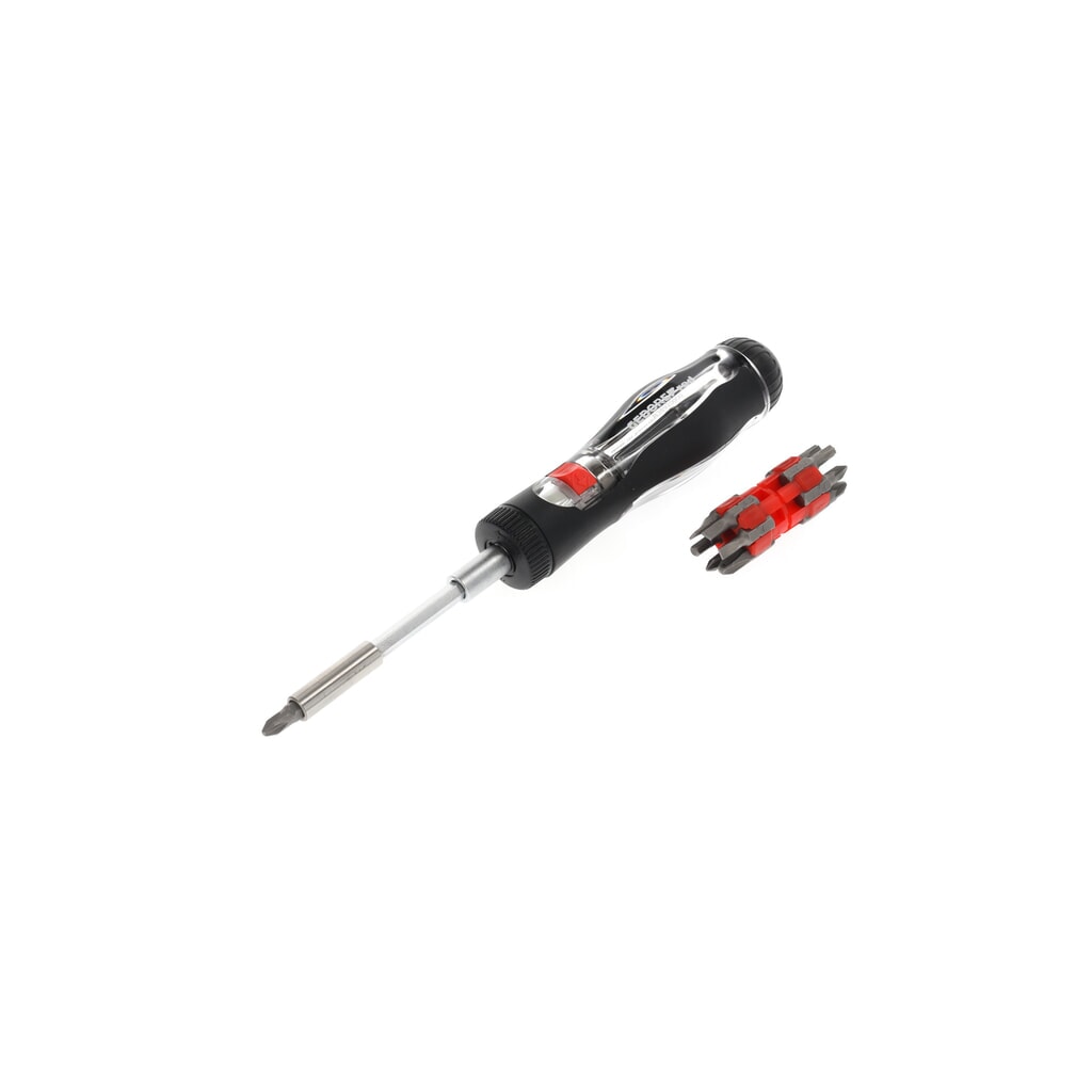GEDORE red Knarrenschraubendr. Bit-Tlskp. 1/4 13in1 R38920000 Produktabbildung: GEDORE red Knarrenschraubendr. Bit-Tlskp. 1/4 13in1 R38920000