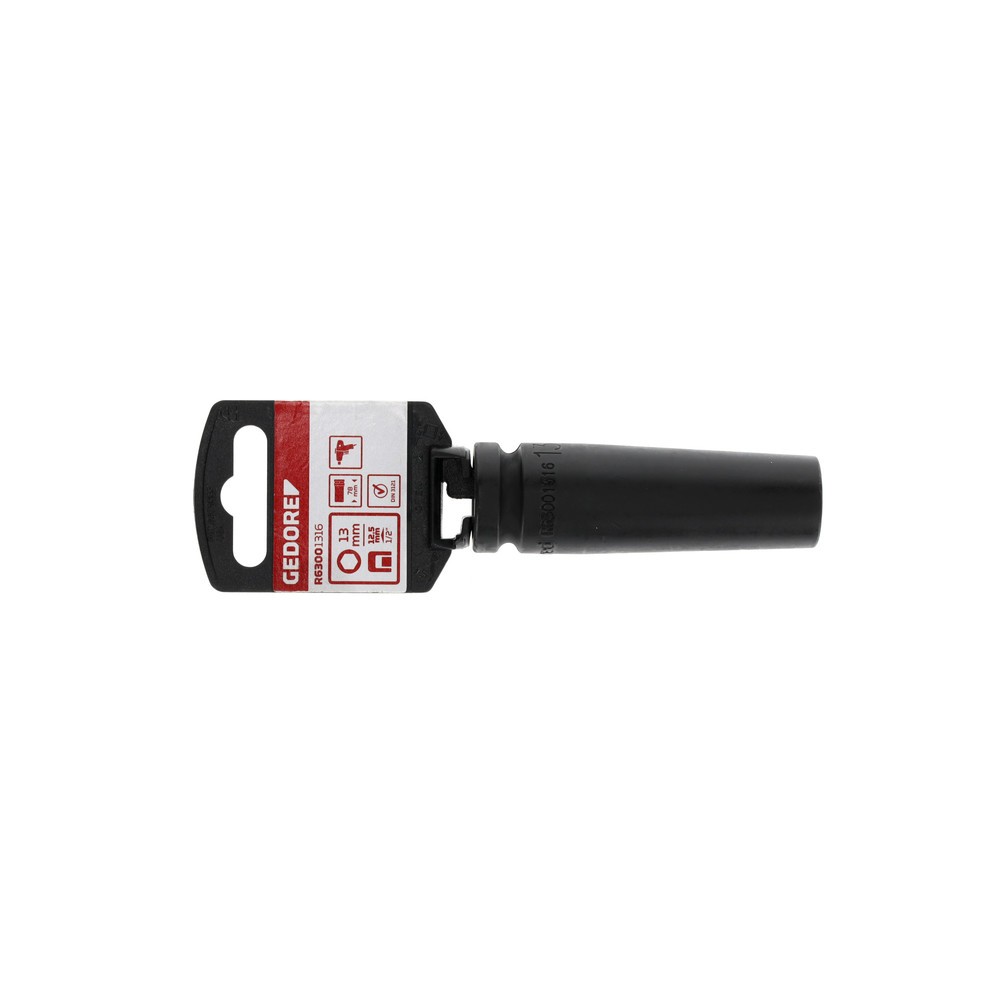 Produktabbildung Nr. 2: GEDORE red Kraftschr.Einsatz 1/2 6kt SW13mm L.78mm R63001316
