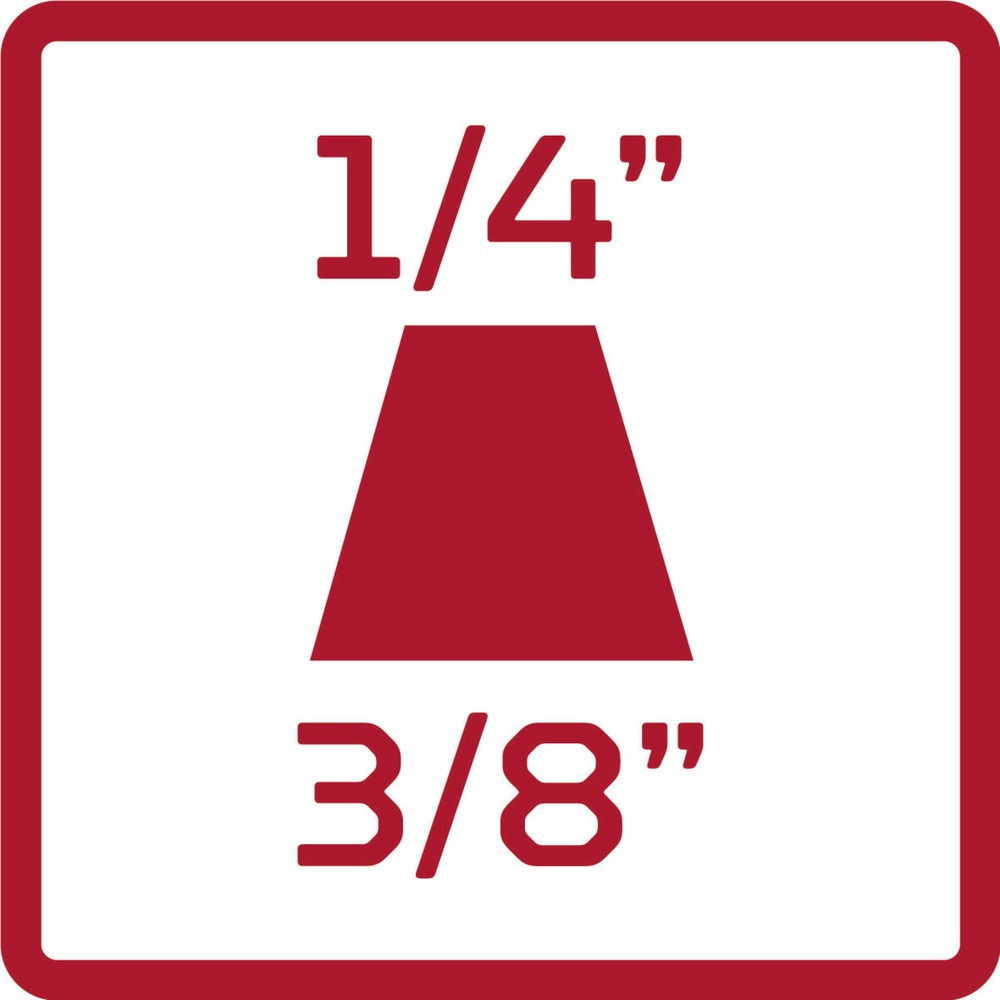 Produktabbildung Nr. 2: GEDORE red Reduzierstück 3/8 x 1/4 4kt L.27mm R57500004
