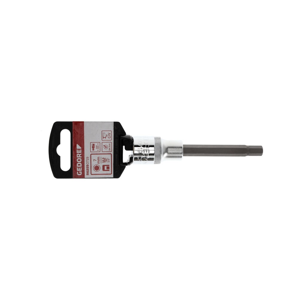 Produktabbildung Nr. 2: GEDORE red Schraubendr.Einsatz 1/2 SW7mm L.100mm R62550719