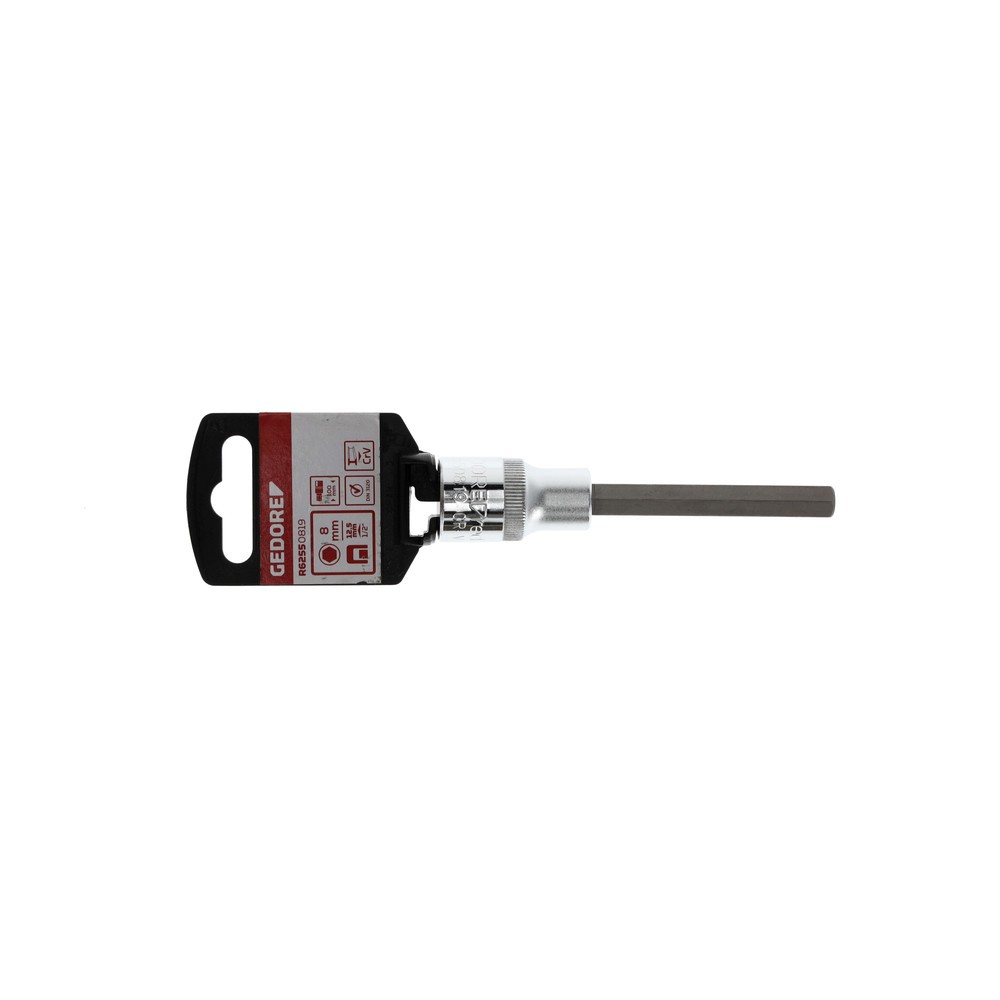 Produktabbildung Nr. 2: GEDORE red Schraubendr.Einsatz 1/2 SW8mm L.100mm R62550819