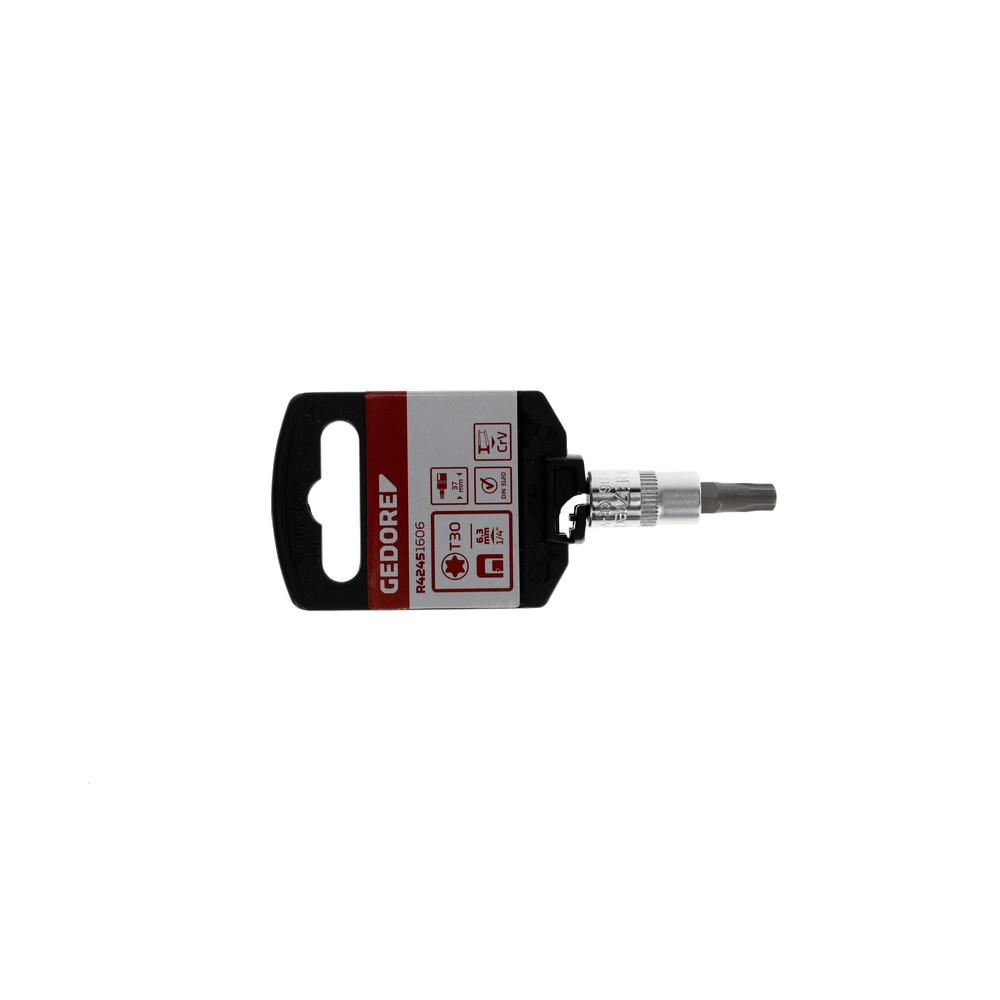 Produktabbildung Nr. 2: GEDORE red Schraubendr.Einsatz 1/4 TX T30 L.37mm R42451606
