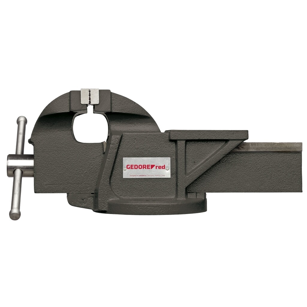 GEDORE red Schraubstock Backen-B.125mm starr 17kg R93800125 Produktabbildung: GEDORE red Schraubstock Backen-B.125mm starr 17kg R93800125