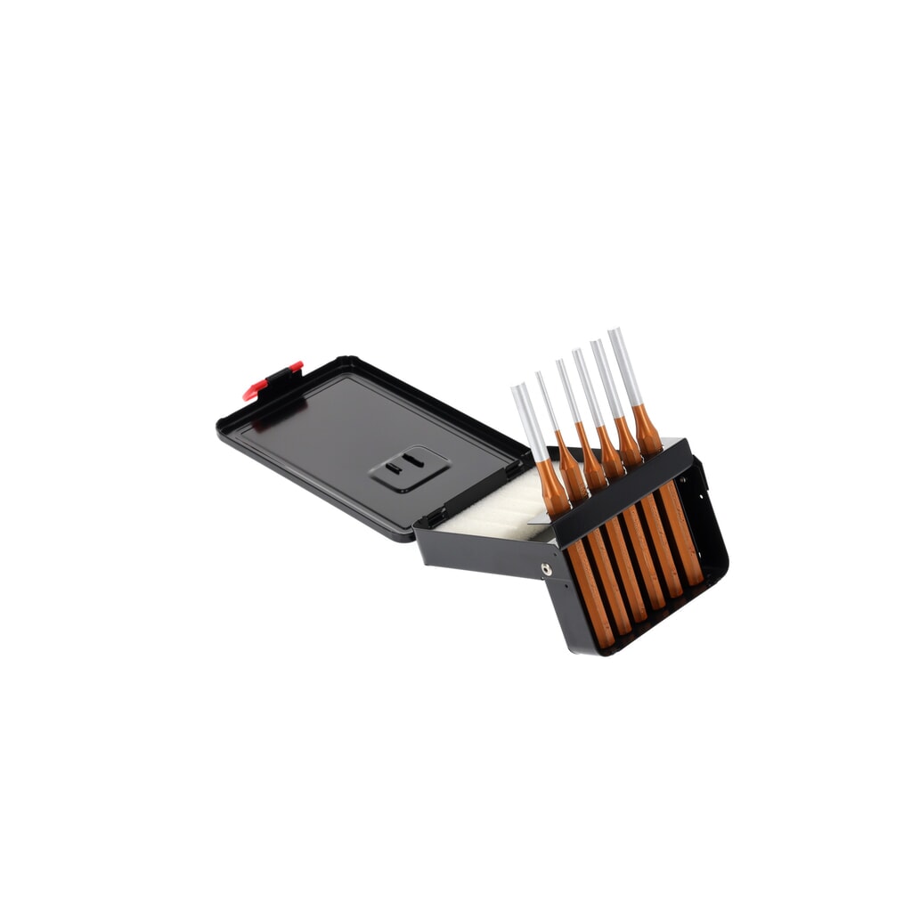Produktabbildung: GEDORE red Splinttreibersatz 3-8mm +Kassette 6tlg R90200006