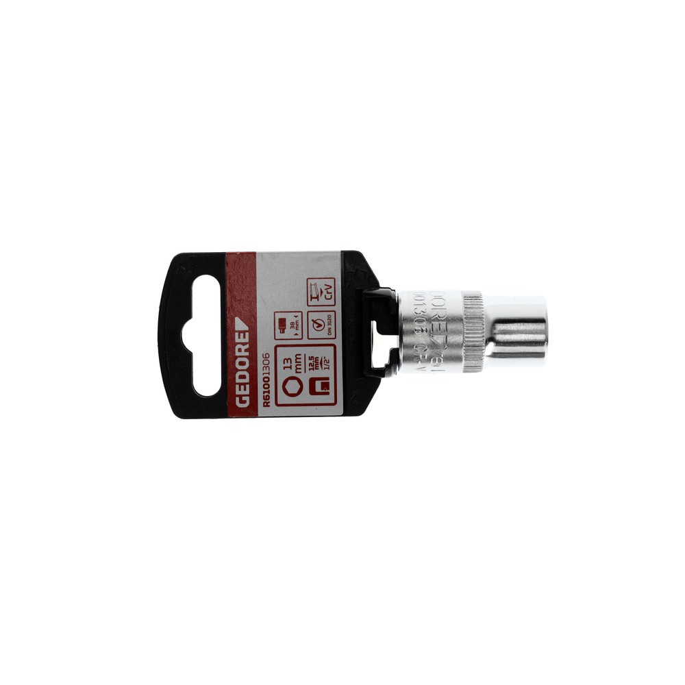 Produktabbildung Nr. 2: GEDORE red Steckschl.Einsatz 1/2 6kt SW13mm L.38mm R61001306