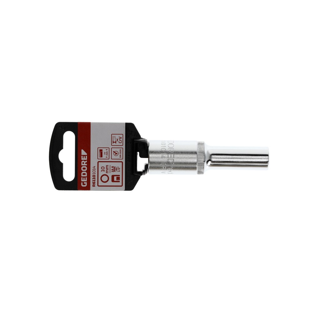 Produktabbildung Nr. 2: GEDORE red Steckschl.Einsatz 1/2 12kt SW10mm L.77mm R61101014