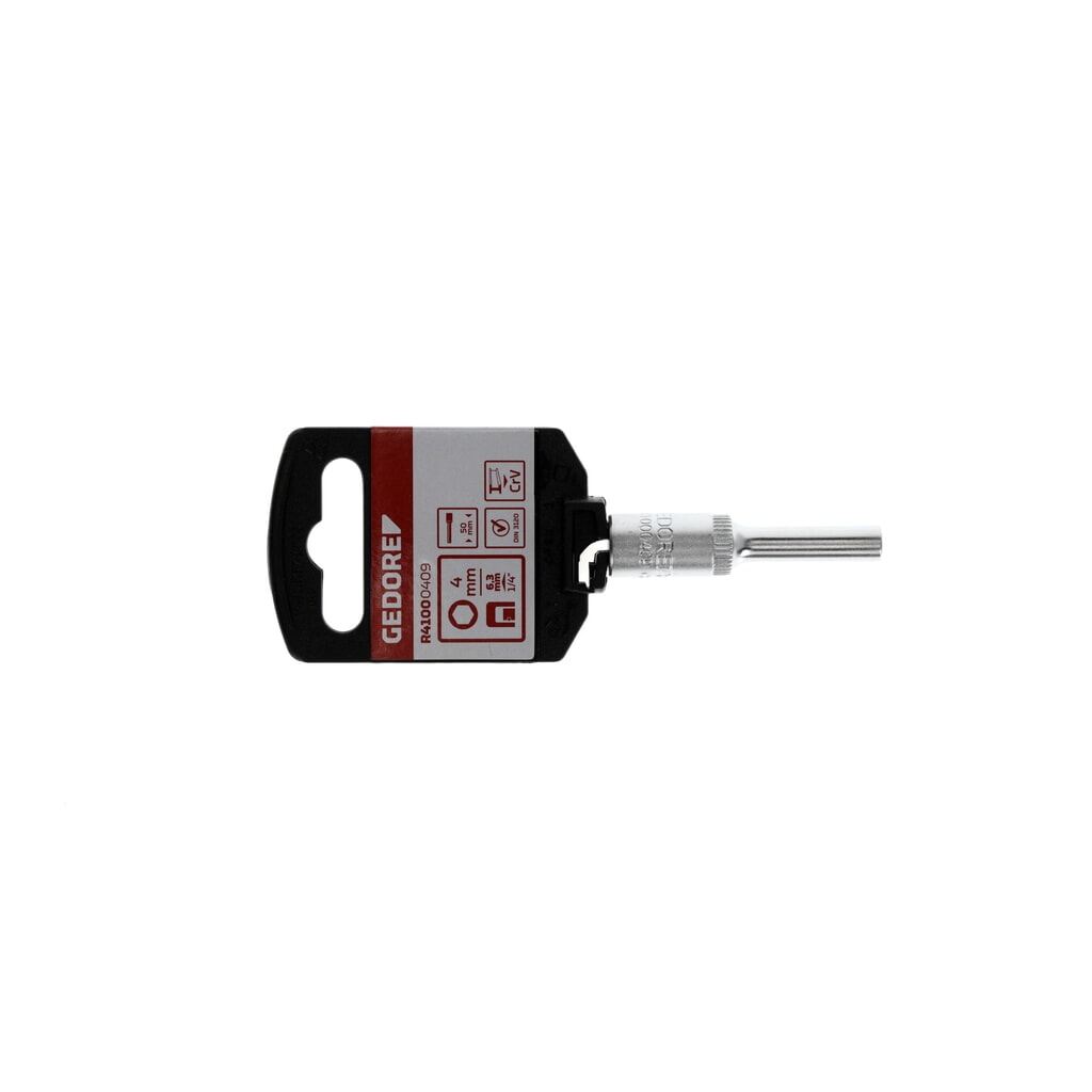 Produktabbildung Nr. 2: GEDORE red Steckschl.Einsatz 1/4 6kt SW4mm L.50mm R41000409