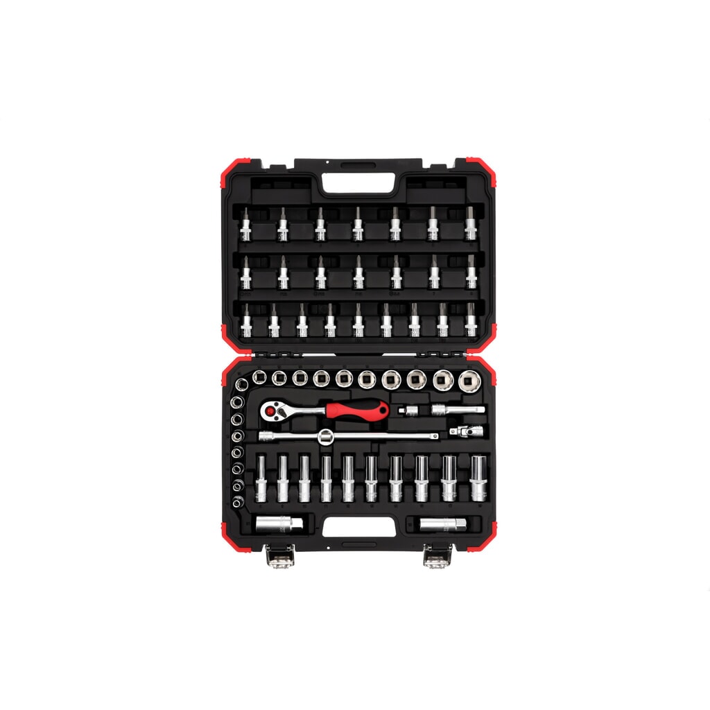GEDORE red Steckschl.Satz 3/8 SW6-24mm 59tlg R59003059 Produktabbildung: GEDORE red Steckschl.Satz 3/8 SW6-24mm 59tlg R59003059