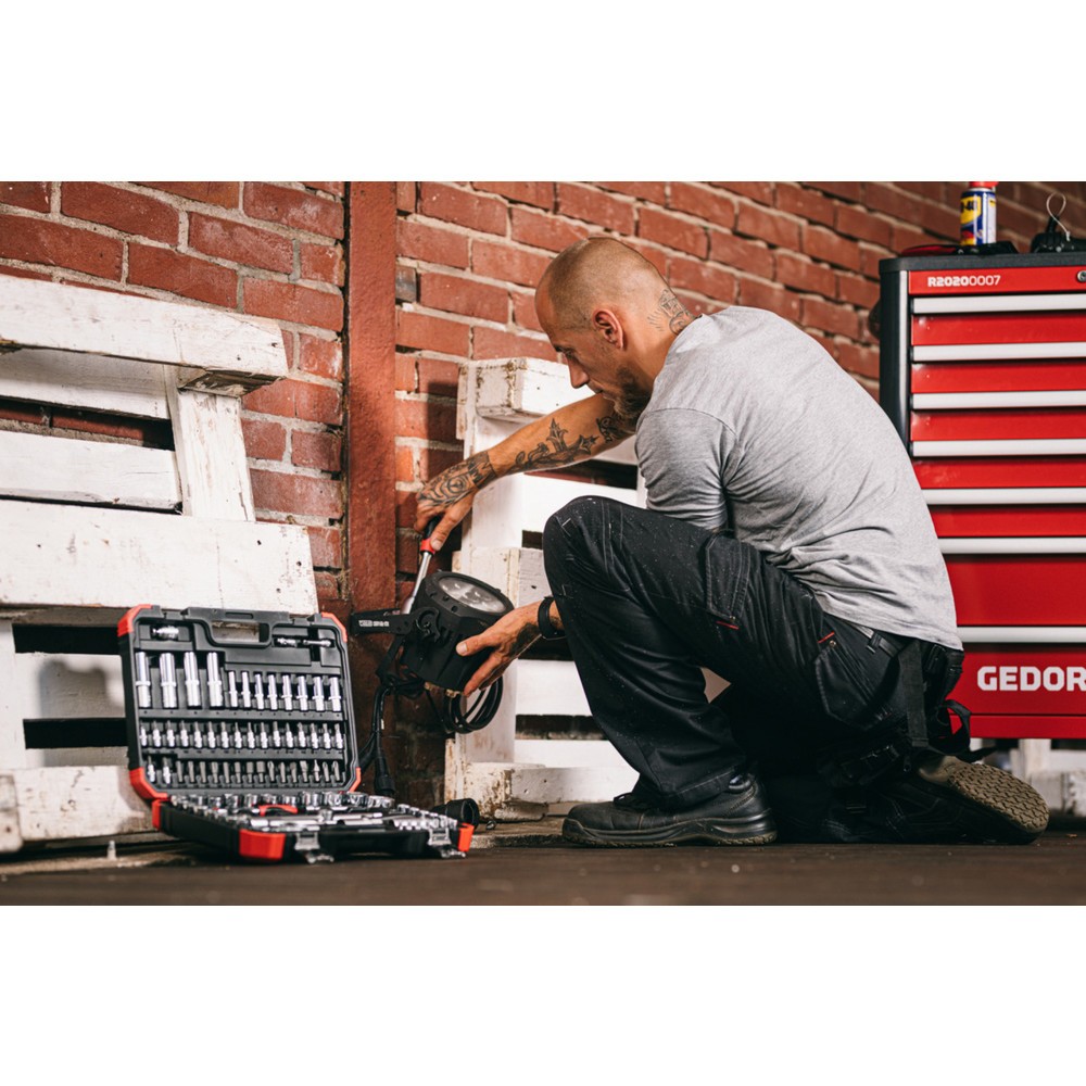 Produktabbildung Nr. 17: GEDORE red Steckschl.Satz 1/4+1/2 94tlg R46003094
