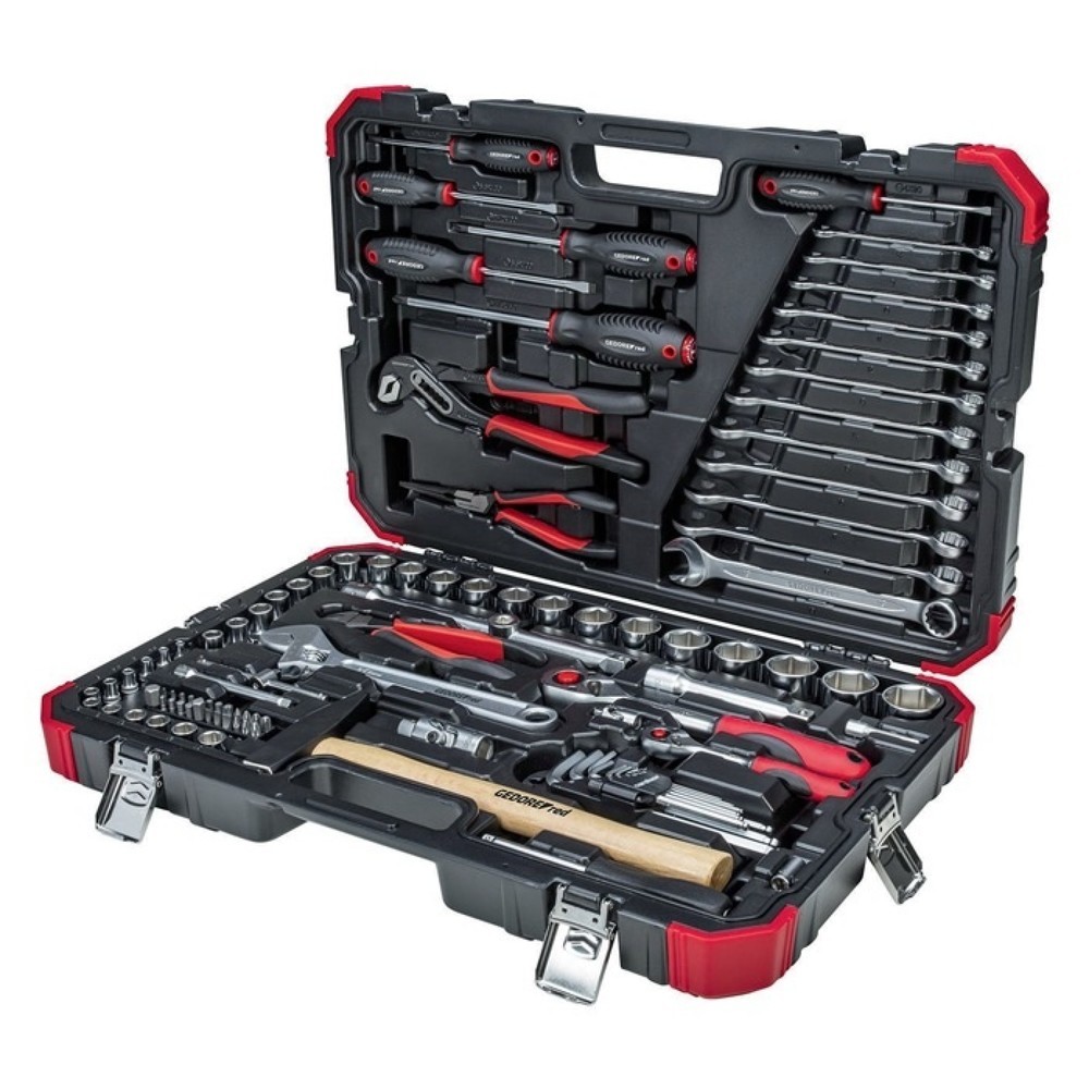 Produktabbildung Nr. 5: GEDORE RED Steckschlüssel-/Handwerkzeugkoffer R4600 3100, 100-teilig