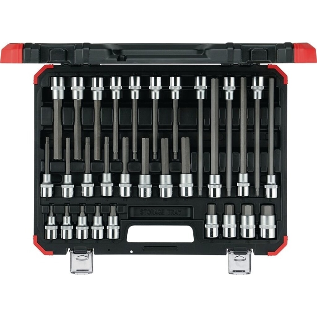 Produktabbildung: GEDORE RED Steckschlüsselsatz R6800 3030, 30-teilig, 1/2 Zoll