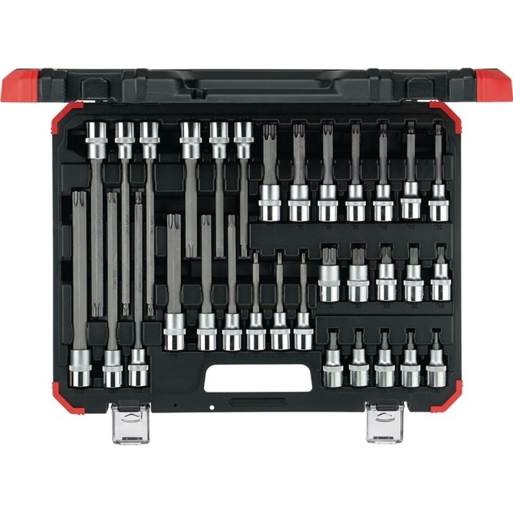 Produktabbildung: GEDORE RED Steckschlüsselsatz R6800 3032, 32-teilig, 1/2 Zoll