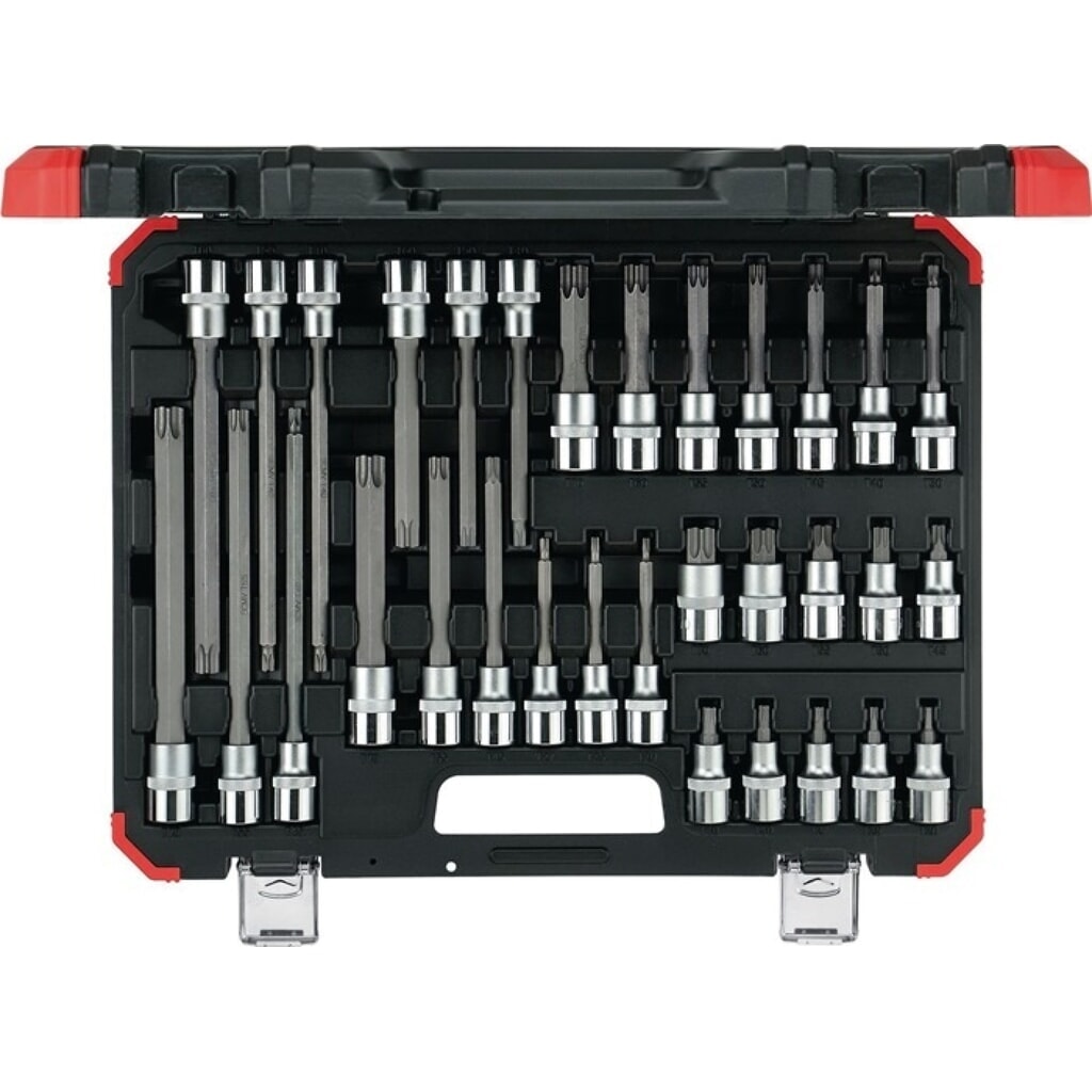 GEDORE RED Steckschlüsselsatz R6800 3032, 32-teilig, 1/2 Zoll Produktabbildung: GEDORE RED Steckschlüsselsatz R6800 3032, 32-teilig, 1/2 Zoll